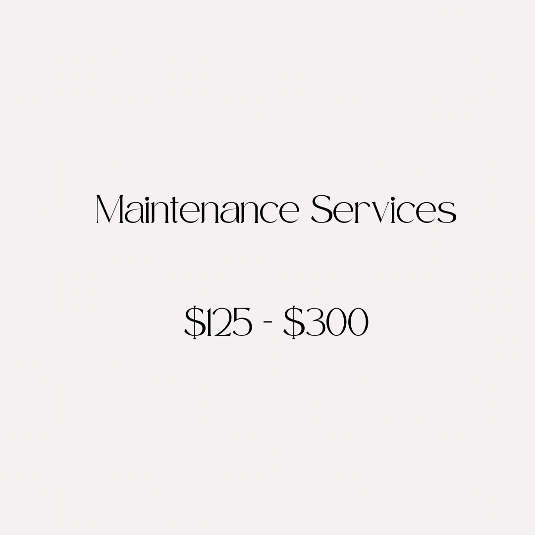 Maintenance Services