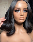 14” Glueless Middle Part Wig